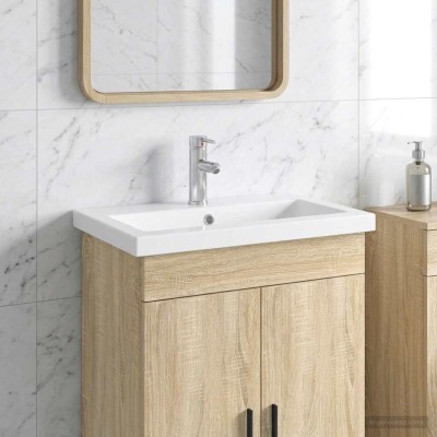 Bathroom sink Chrome 61 x...