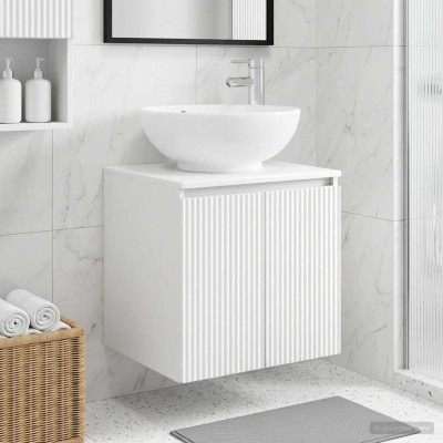 Wall-mounted sink cabinet...