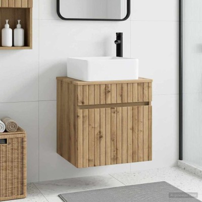 Wall-mounted sink vanity...