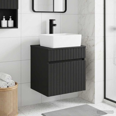 Wall-mounted sink vanity...