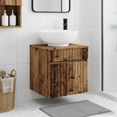 Wall-mounted sink vanity...