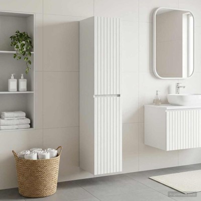 Attached Bathroom Cabinet...