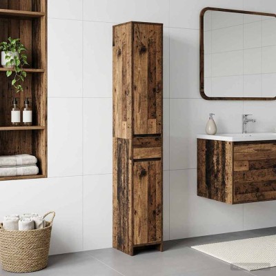 Bathroom cabinet Aged wood...