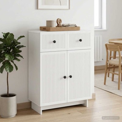Cabal White 66 x 34.5 x 90...