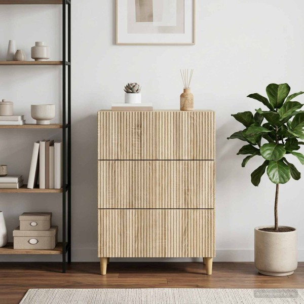 Drawer cabinet Sonoma oak 66 x 34.5 x 90 cm