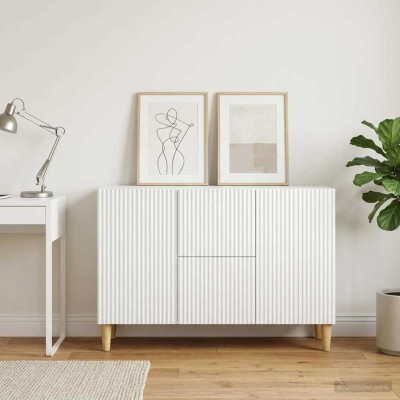 Cabal White 89 x 34.5 x 60...