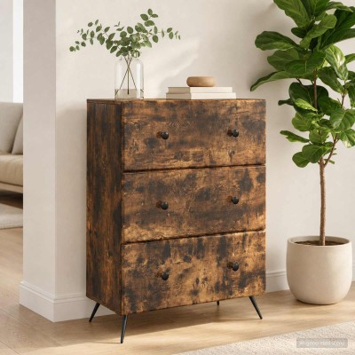 Drawer cabinet Smoked oak...