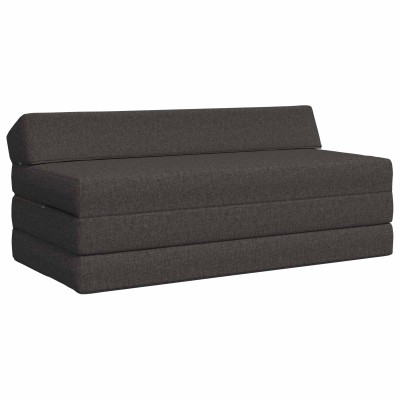 Folding Sofa Bed Dark Gray...
