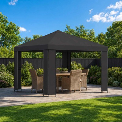 Gazebo 3 x 3 m Anthracite...