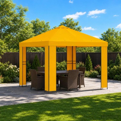 Gazebo 3 x 3 m Yellow...