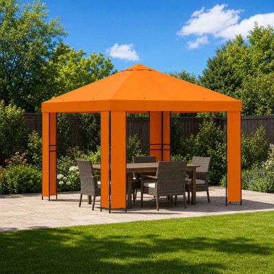 Gazebo 3 x 3 m Orange...