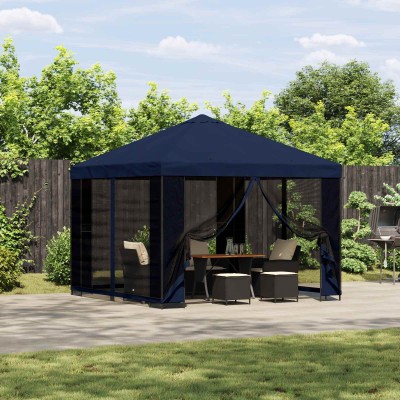 Garden gazebo with side...