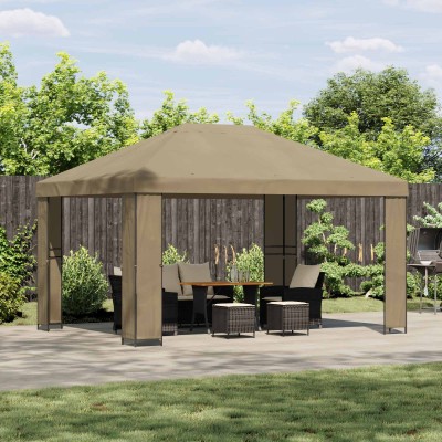 Gazebo 4 × 3 m Sand...