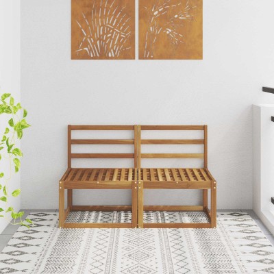 2 Piece Outdoor Middle Sofa...