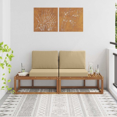 Outdoor back sofa with...