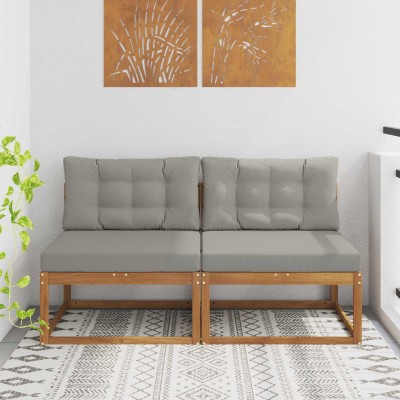 Outdoor Medium Sofa with...