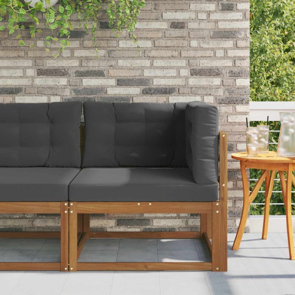 Outdoor corner sofa Natural
