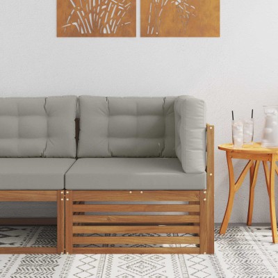 Outdoor corner sofa Solid...