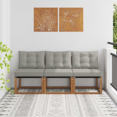 3 Unit Outdoor middle sofa