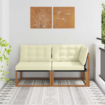 Middle and corner sofa with...