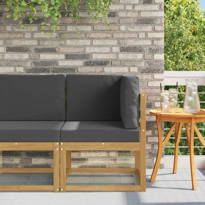 Outdoor corner sofa Solid...