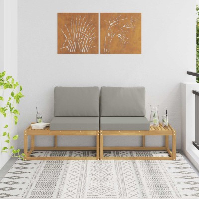 Outdoor Back Sofa 2 Piece...