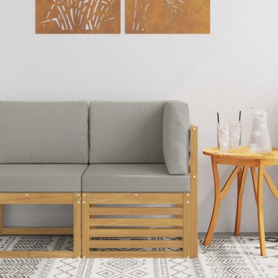 Outdoor corner sofa Solid...