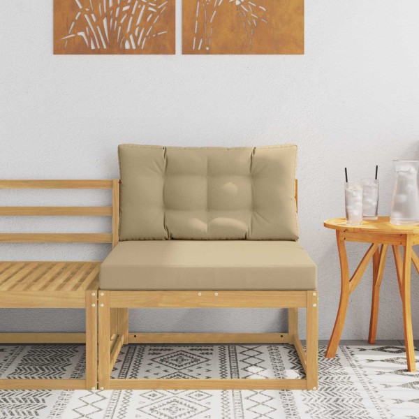Outdoor Medium Sofa Polyester White