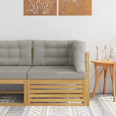 Outdoor corner sofa Solid...