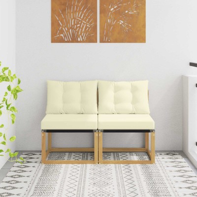 2 Unit Outdoor Middle Sofa
