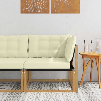 Outdoor corner sofa Solid...