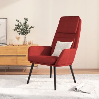 Lounge chair, red wine...
