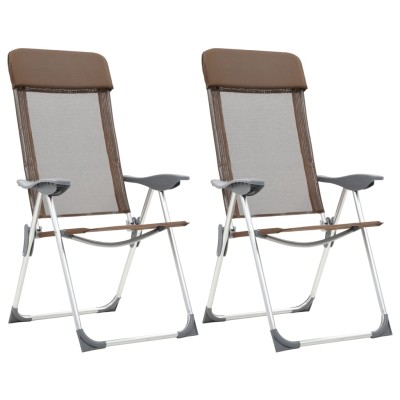 Folding camping chairs, 2...