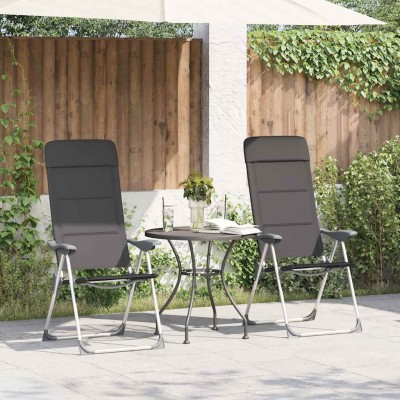 Camping chairs, 2 pcs.,...