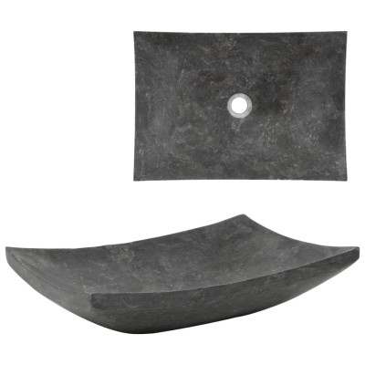 Sink, black, 50x35x12cm,...