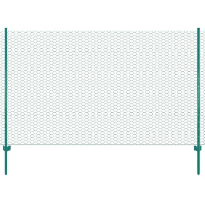 Mesh fence made of wire...