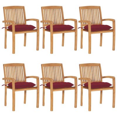 Stackable garden chairs...