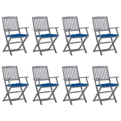 Folding outdoor chairs with...