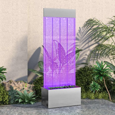Bubble column with various...