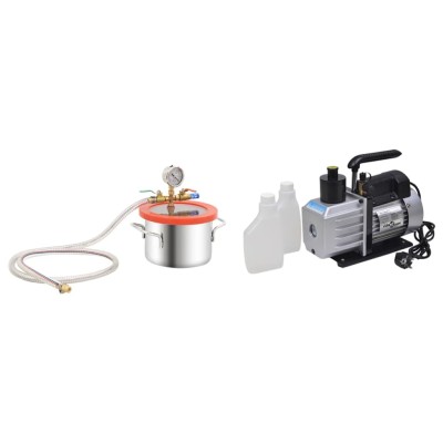 Vacuum chamber with 2-stage...