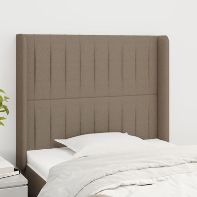Headboard with ears, taupe,...