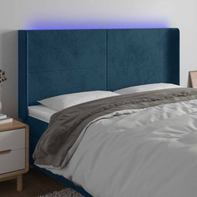 Headboard with LED, dark...