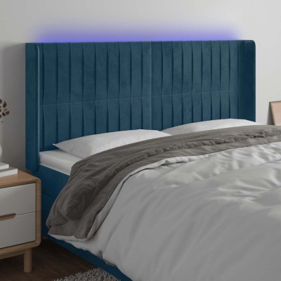 Headboard with LED, dark...
