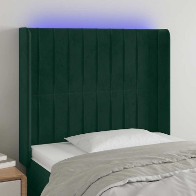 Headboard with LED, dark...