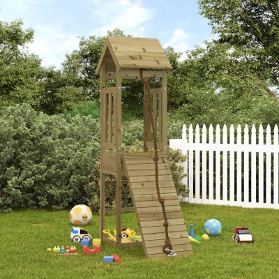 Playhouse with climbing...