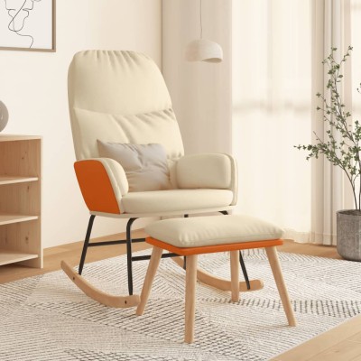 Rocking chair with stool,...