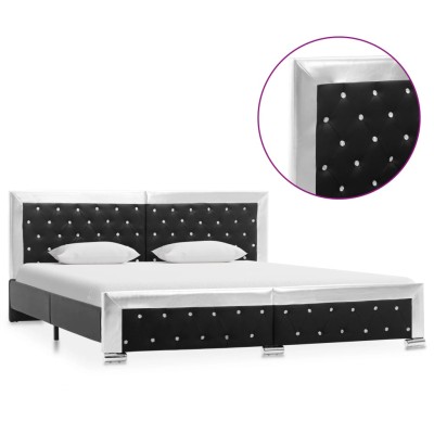 Bed frame, black,...