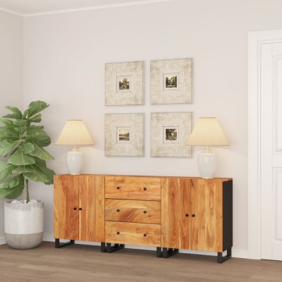 Side cabinets, 3 units,...