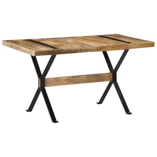 Dining table, 140x70x76cm, untreated mango wood