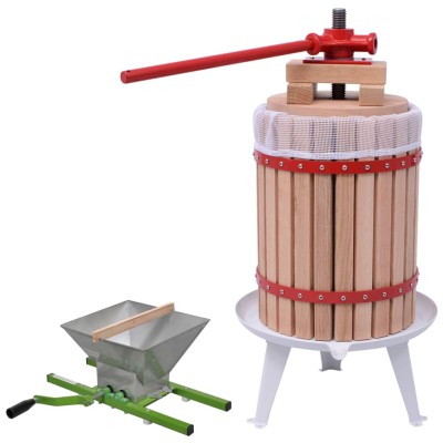 Fruit and wine press and...